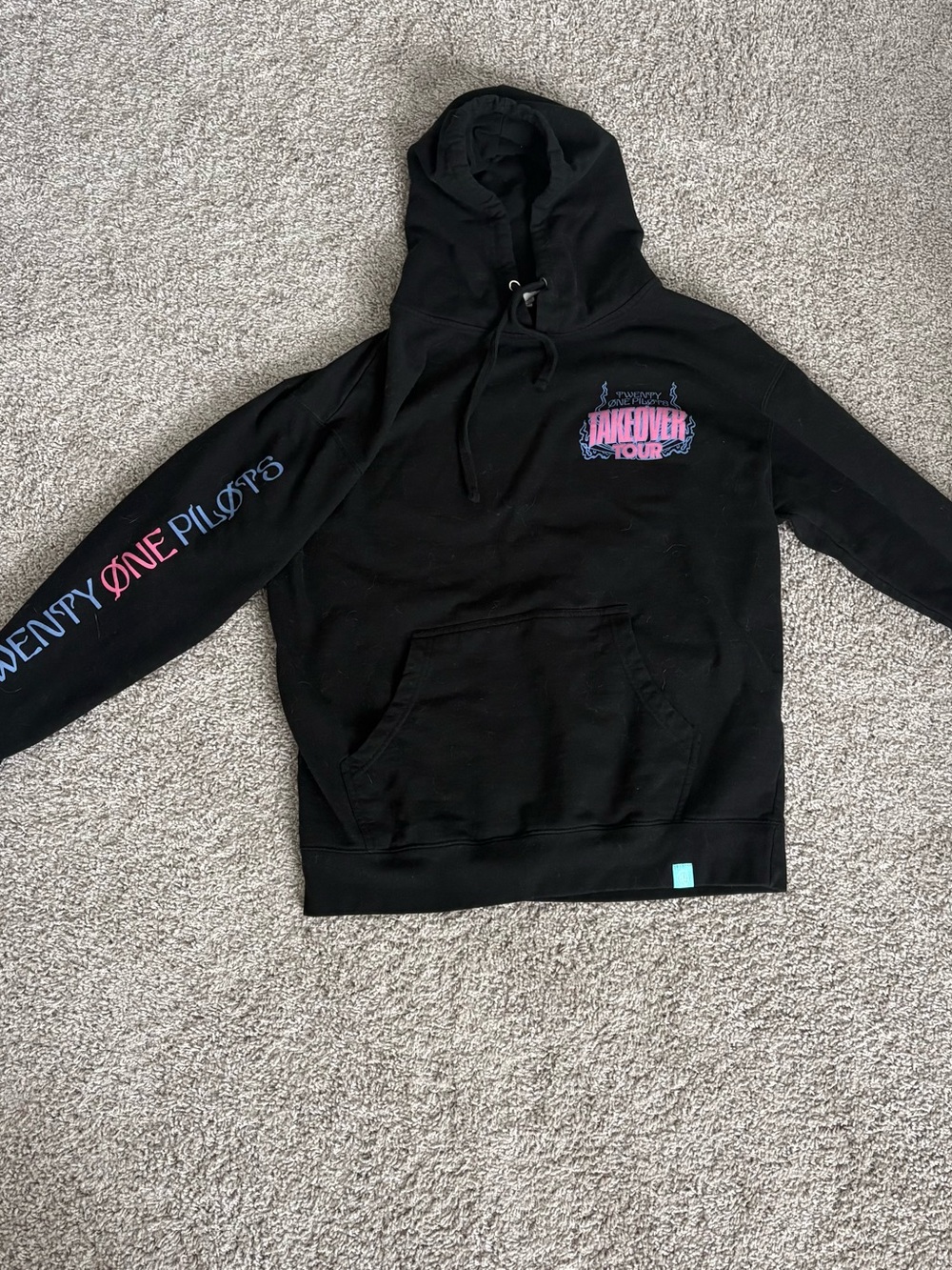 Twenty One Pilots Takeover Tour Hoodie Sweatshirt